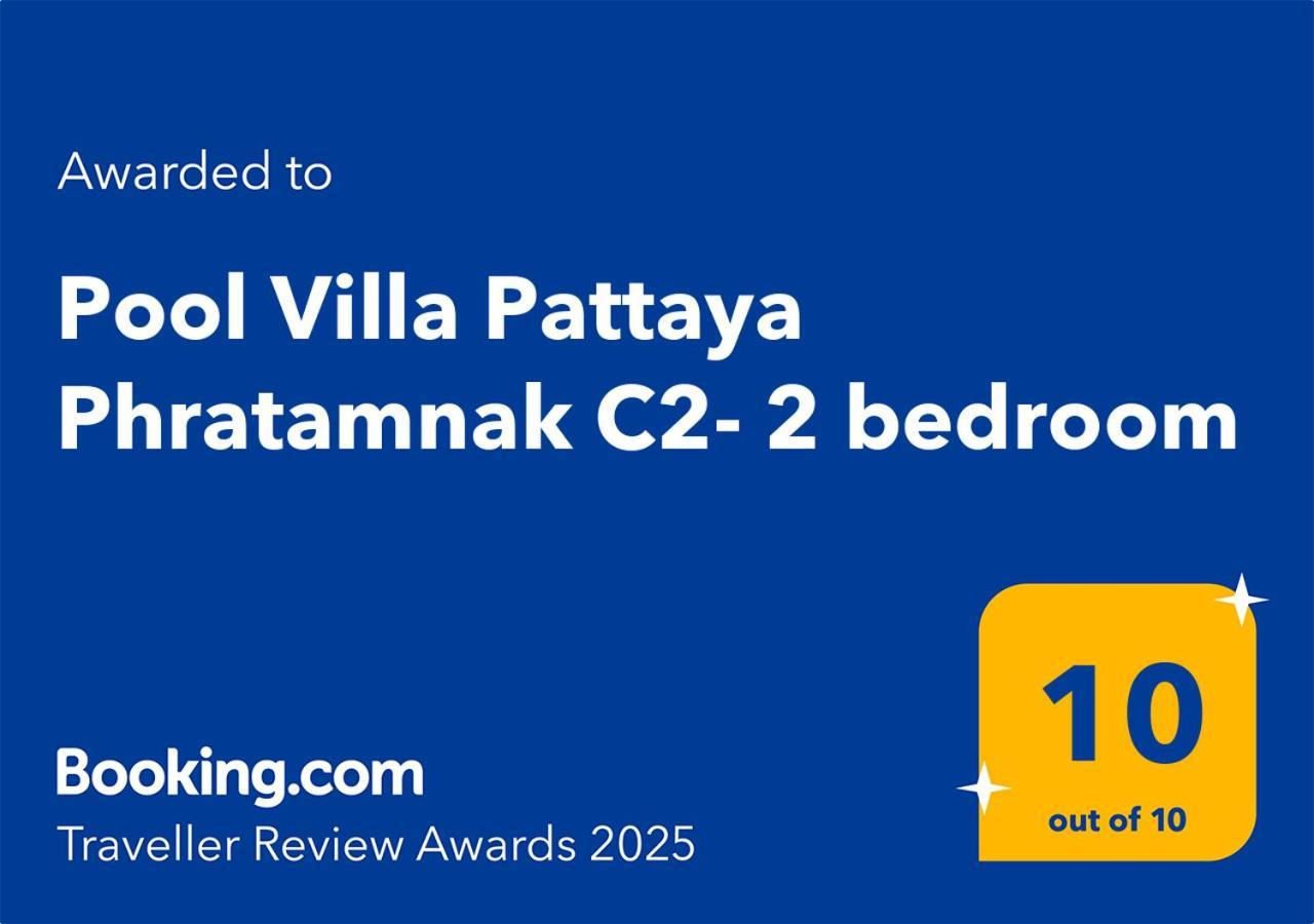 Pool Villa Pattaya Phratamnak C2- 2 Bedroom Jomtien Beach Exteriör bild