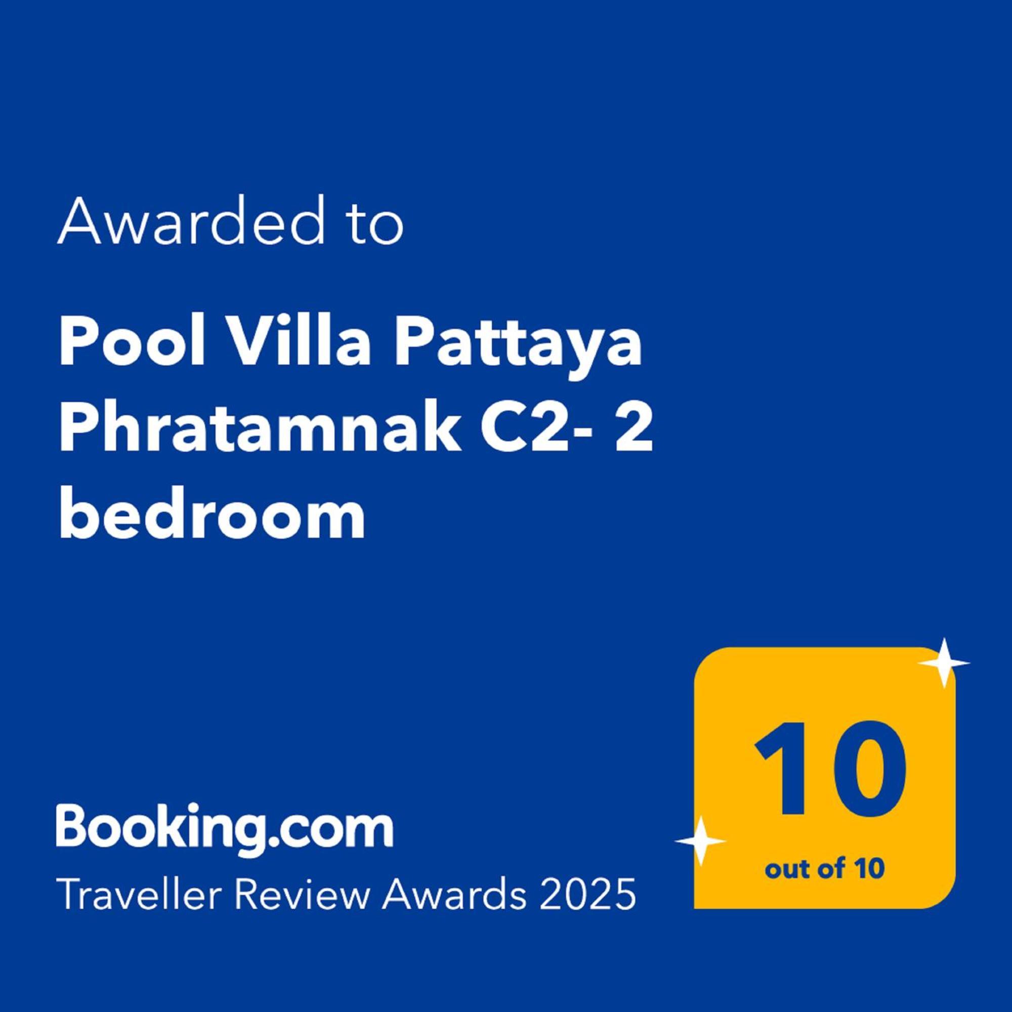 Pool Villa Pattaya Phratamnak C2- 2 Bedroom Jomtien Beach Exteriör bild